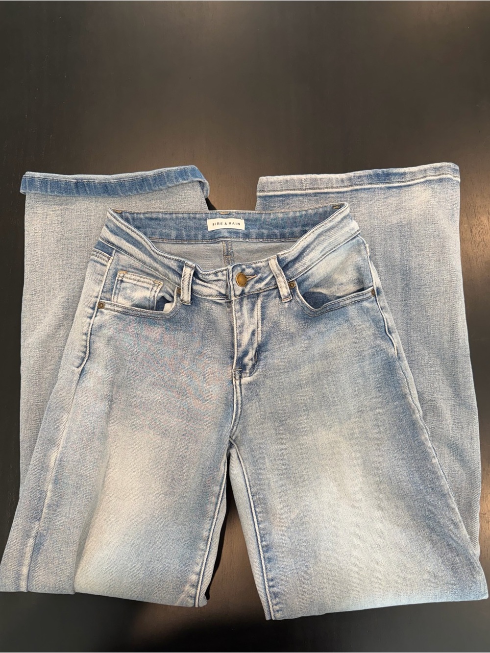 High-Rise Light Wash Jeans for Women